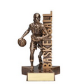 Female Basketball Billboard Resin Series Trophy (6.5")
